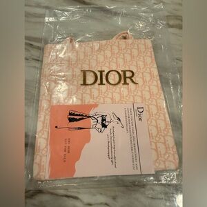Dior Light Pink Monogram Tote VIP GIFT
